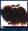 Brazilian human hair extensions deep k curl hair weft natural black color dyeable unprocessed hair 100g one bundle