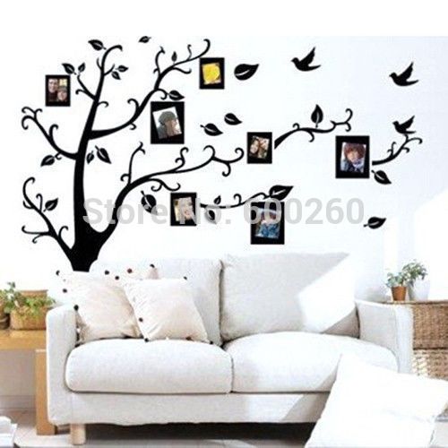 family tree decal remove wall stick photo tree stickers memory tree