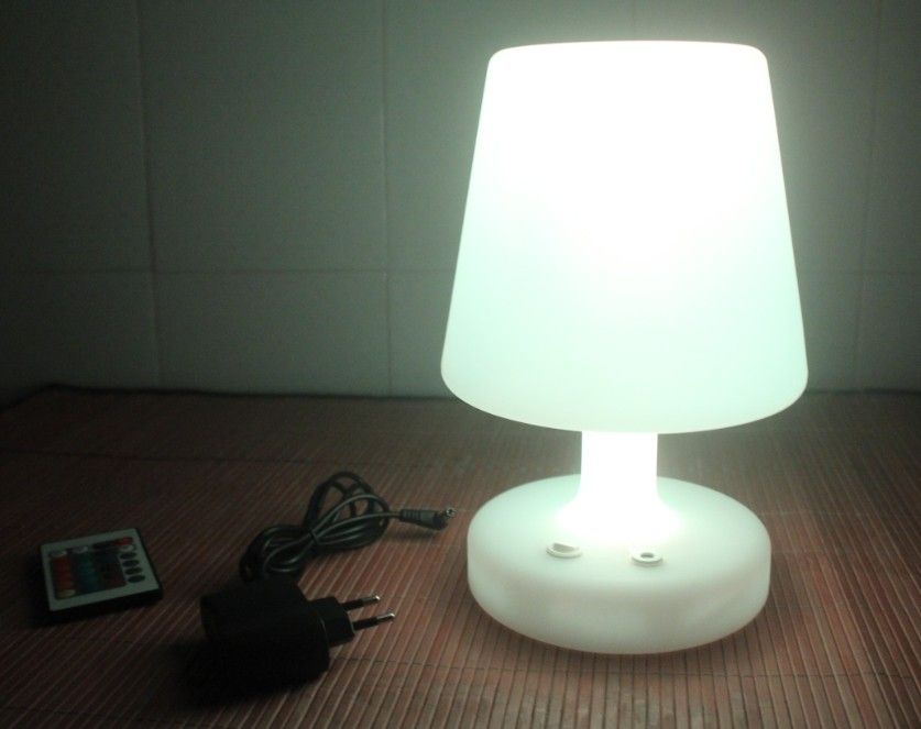 2019 Slonglight Led Table Lamp Rechargeable Remote Control Cordless Desk Waterproof Break Resistant Night Light From