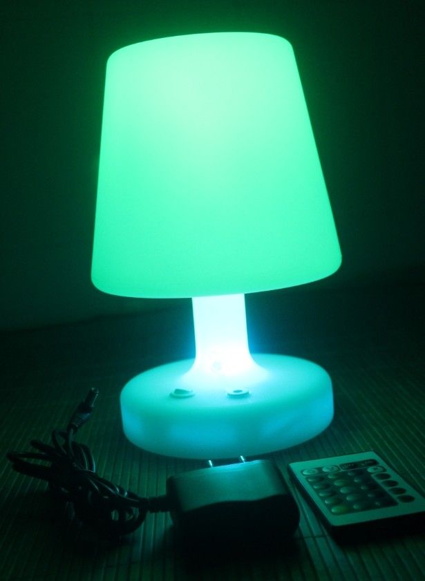 2019 Slonglight Led Table Lamp Rechargeable Remote Control Cordless Desk Waterproof Break Resistant Night Light From