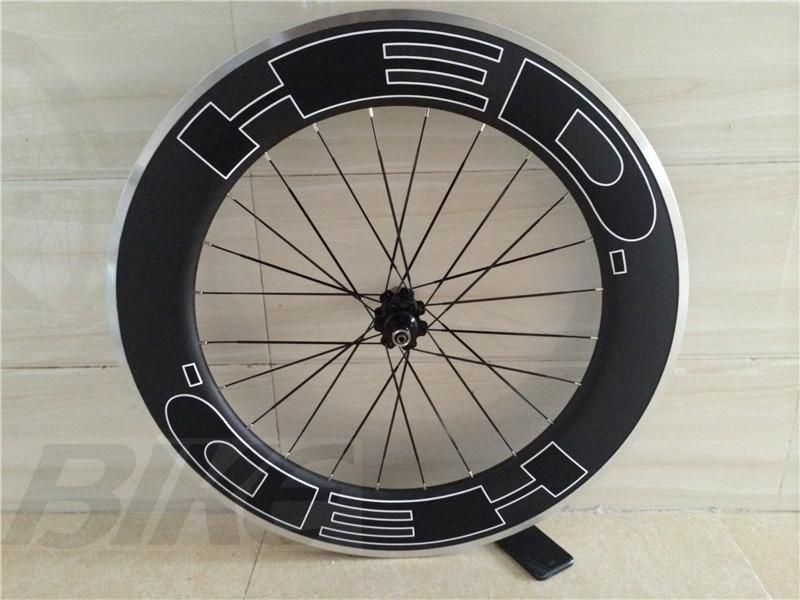 Acheter Roues 80mm De Roue Carbone Hed De Carbone 2 014 New De Haute Qualite De La Mode Avec Une Surface De Freinage En Alliage Velo Carbone De Roues De 400 89 Du