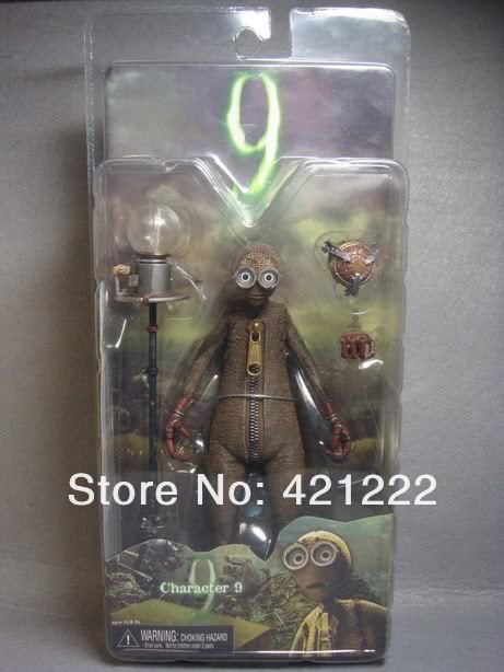NECA Movie Nine Character 9 Action Figure Tim Burton 2009 Unopened RARE for sale online 