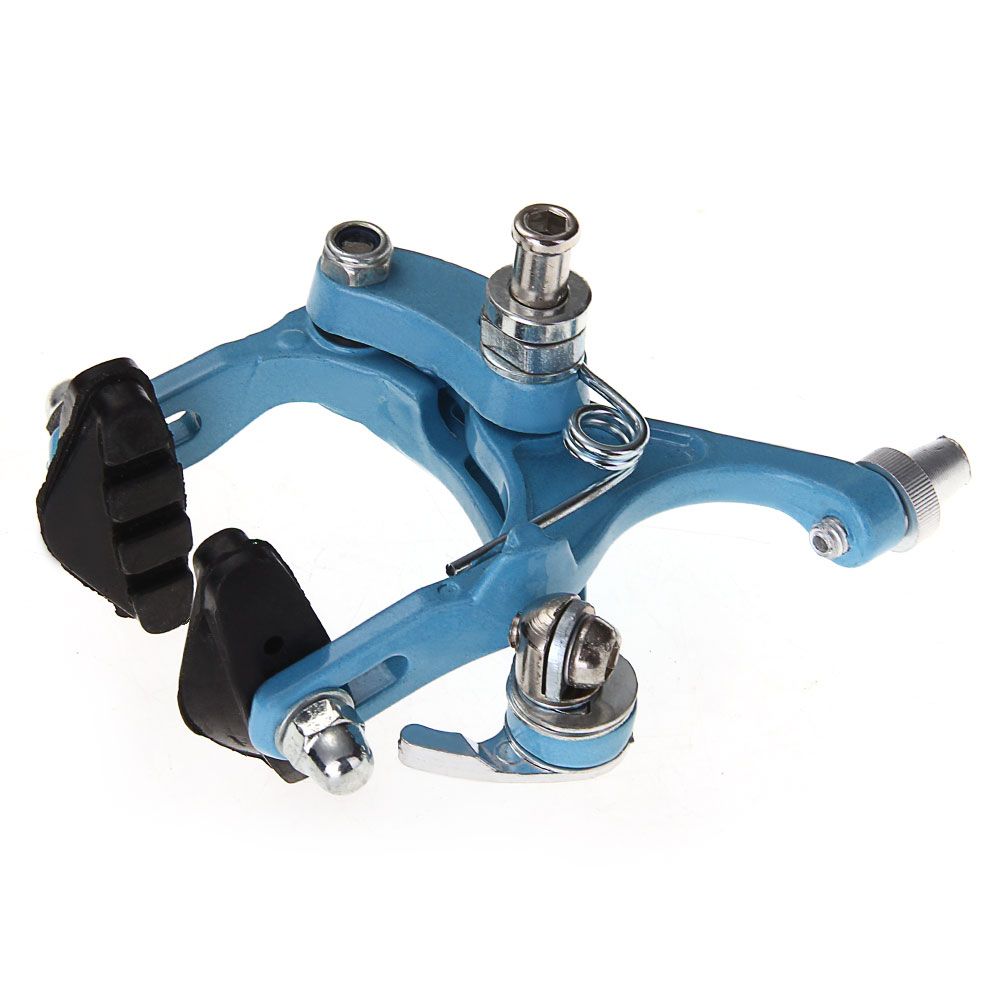 2019 Bicycle On Road Bike Fixie Rear U Brake Caliper Metal Rubber Blue