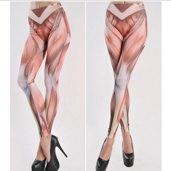 muscle pattern leggings