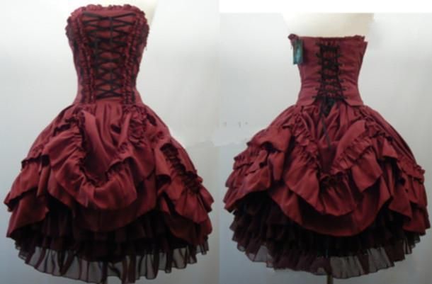 strapless corset prom dress