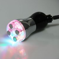 Photon de couleur portable LED micro-courant mésothérapie électroporation sans aiguille sans aiguille appareil de soin de beauté rajeunissement de la peau lifting