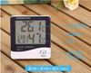 Многофункциональный HTC-1 Цифровой ЖК-дисплей Гигрометр Температурно-влажностный термометр Часы с батареей