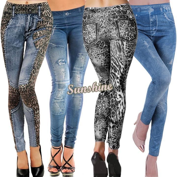 legging denim look