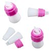 two color icing piping bag stainless Nozzles bakeware DIY cake tools mixed colors Squeeze cream Multi-Shapes fondant flowers Decorating