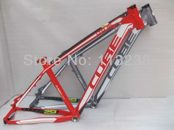 29er Bike Frame Size Chart