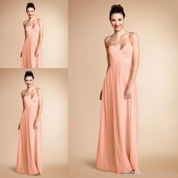 Vestidos De Damas De Honor De Color Melocotón Oferta Online | DHgate.com