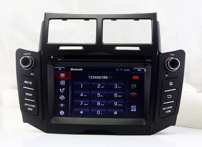 Android 5.1 Car DVD Player For Toyota Yaris 2005 2006 2007 2008 2009