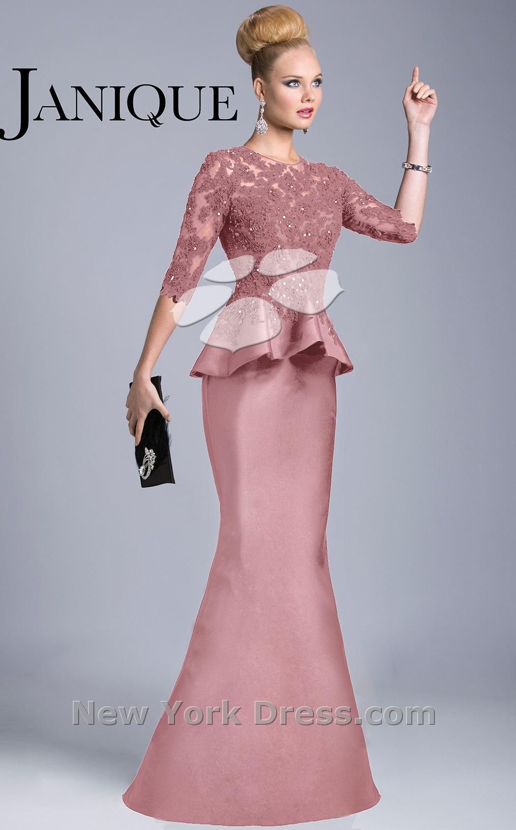 Peplum formal gowns sales