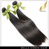 Malaysiska Virgin Human Hair Extensions Silky Straight Hairbundles Weft 8a 3pc / Lot Natural Black 8 "-30"