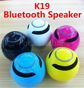 K19 Mini Portable Wireless Bluetooth Super Bass Speaker HiFi Stereo Speakers Support TF Card FM Radio Answer Phone Free Shipping DHL FEDEX