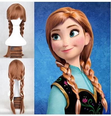 perruque anna frozen