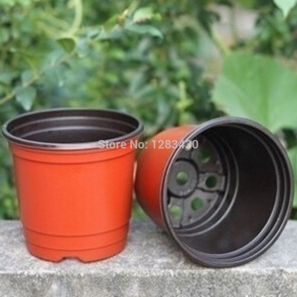 2020 Plastic Flower Plant Nursery Pots For Plants, Cuttings & Seedlings Indoor Planter Pots