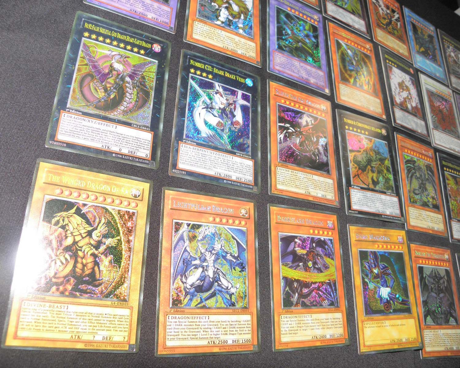 Anime Manga Online Sale 60 YuGiOh Secret Rare Cards Collection 