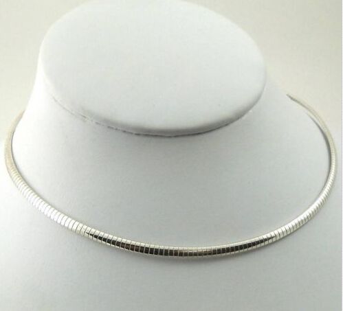 stainless steel omega necklace