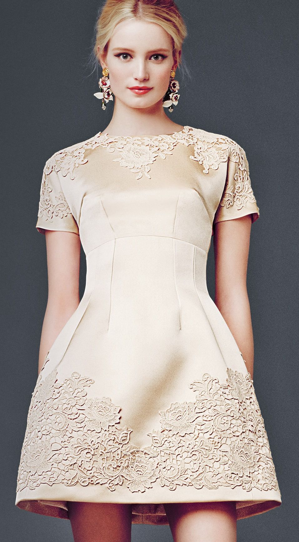 

Cute Flower Girl Fashion Appliques Dress A-Line Mini Sexy Party Dresses 8700, Khaki