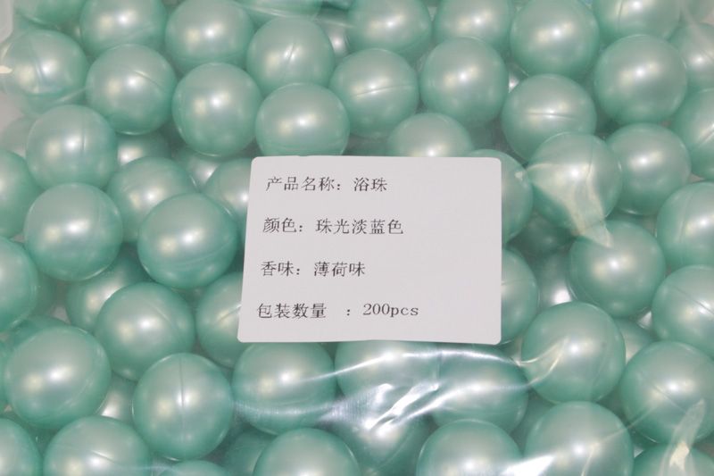 2021 Hot Wholesale!!! 3.9g Green Pearl Round Shaped Bath Oil Bath Beads