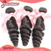 Bella Brasilianska Malaysiska Virgin Hair Extensions 3pcs Weave med 4 "x4" Lös våg 3 ​​Way Part Top Closure Great Remy Factory Hair Bundles