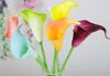 8 sztuk 37 cm Sztuczne Kalii Lily Kwiaty Bridal Flower Home Wedding Decoration Centerpieces Craft