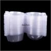 100 stks Clear Plastic Muffin Single Cupcake Cake Container Case Dome Houder Box # 54995, Dandys