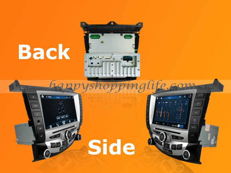 Car DVD Dash Radio Stereo GPS Navigation For Honda Accord 2003 2007