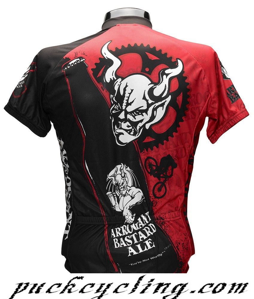 Brand New Team Arrogant Bastard Ale Cycling Jersey,