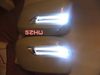 Luzes de espelho retrovisor dedicado LED com tampa; Transformar sinais, DRL para Toyota Land Cruise FJ200 / LC200 e Lexus LX570 2007 ~ 2012