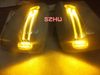 Luzes de espelho retrovisor dedicado LED com tampa; Transformar sinais, DRL para Toyota Land Cruise FJ200 / LC200 e Lexus LX570 2007 ~ 2012