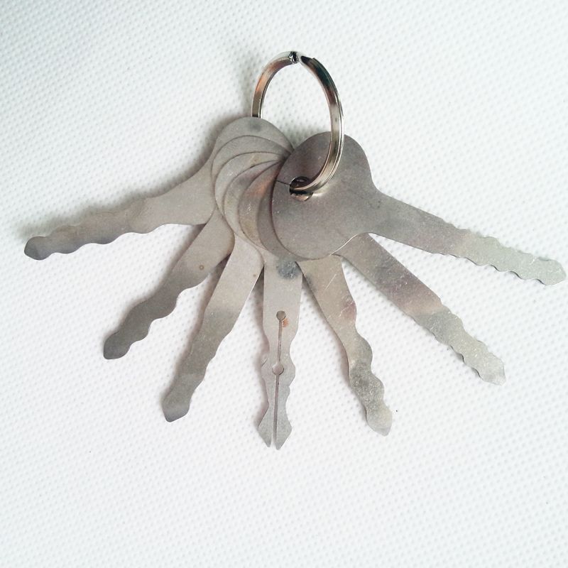 Auto Jigglers Keys For Double Sided Lock OLD Version Tryout Key Lock