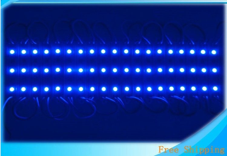 SMD5050 5630 LED Module Light 3 LED Waterproof IP65 Outdoor 0.72W For Channel Letters DC12V sign letter lights red blue green