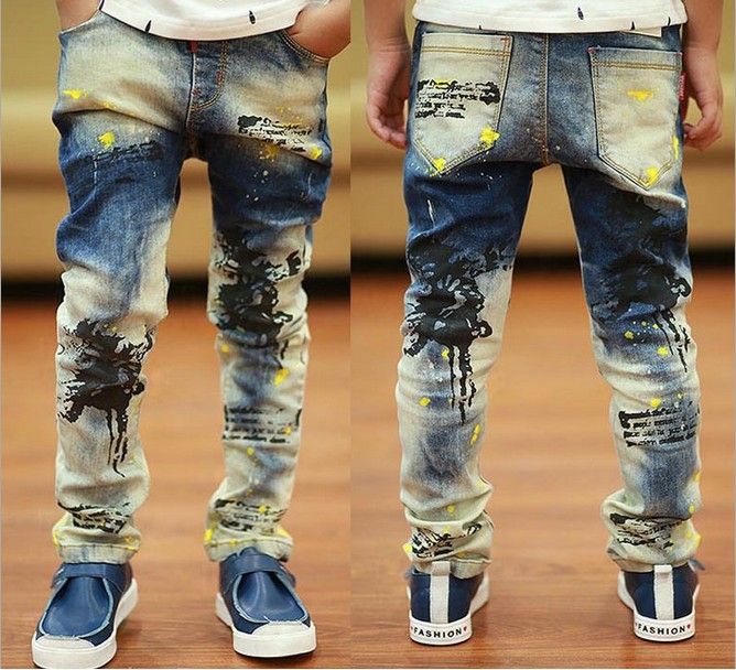spray paint pants
