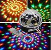 MP3 Disco DJ Stage Lighting LED RGB Crystal Magic Ball DMX light KTV Party Led6 * 3W Channel DMX512 Control Digital AU UK EU Spina USA