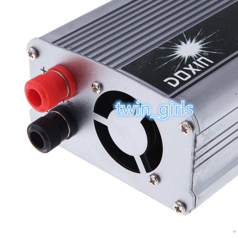 Wholesale - Portable Car Charger 1500W WATT DC 12V to AC 110V 50 Hz Car Power Inverter Converter Transformer Power Supply K1309