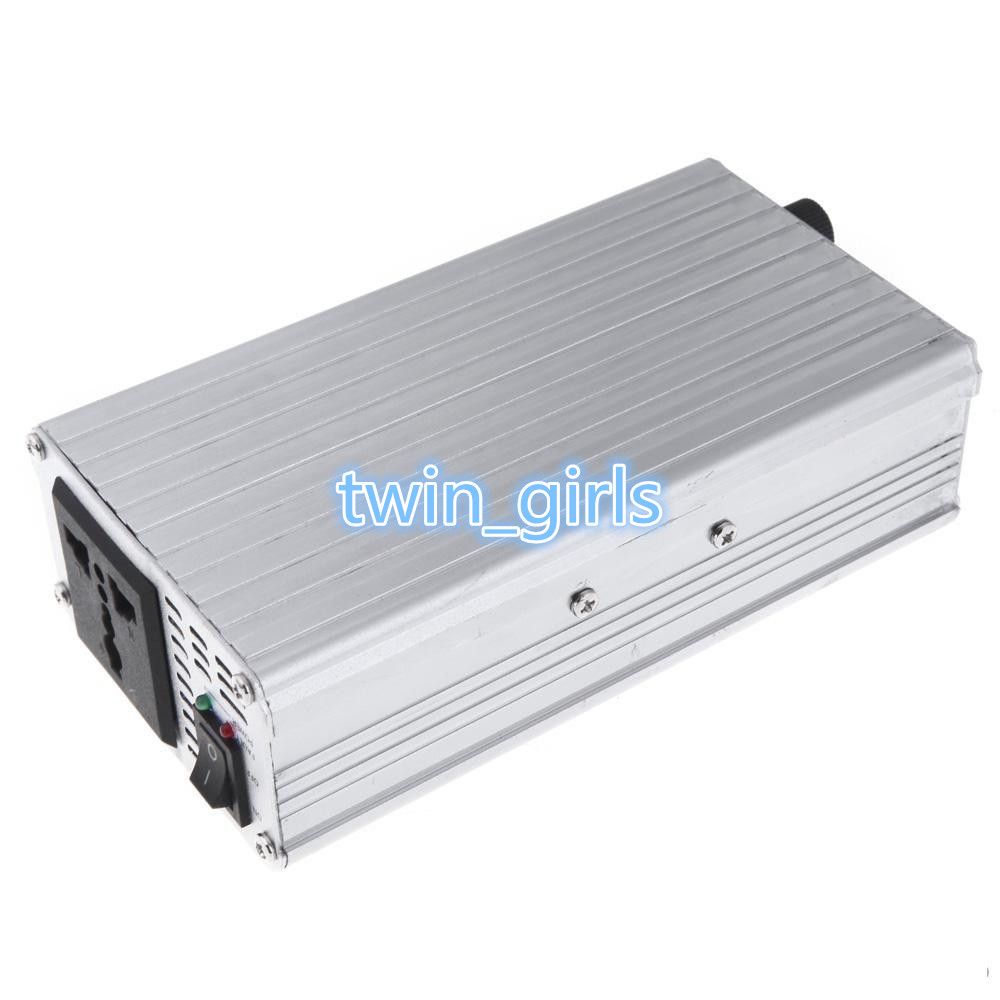 Groothandel - draagbare autolader 1500W Watt DC 12V tot AC 110V 50 Hz Auto Power Inverter Converter Transformator Voeding K1309