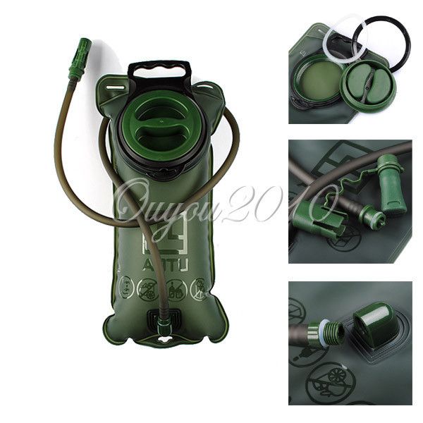 New Arrival Environmental 2L Bladder Water Bag Bike Bicycle Mouth Hydration Camping Hiking Climbing Water Bottles 3509727