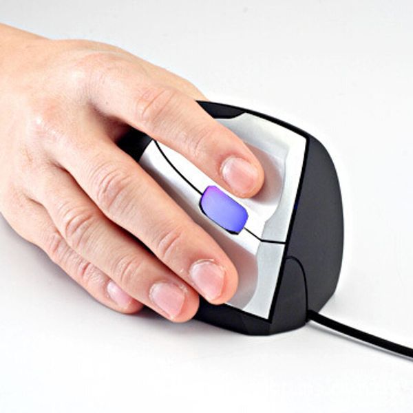 

New Painless Ergonomic VERTICAL mouse Minicute EZ Mouse USB Vertical Mouse Design Fashion Fashional Ergonomic Mice