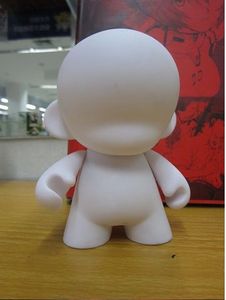 Wholesale diy toys resale online - Kidrobot Blank White DIY Mini Rotomolded PVC Kid Doll Toy Figure Unpainted Dunny Doll Munny World Doll Toy2R