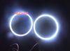 Diamètre extérieur de 80 mm, diamètre intérieur de 70 mm, 2 pièces/lot, anneaux d'yeux d'ange LED étanches super brillants, Q5 Hella, grande lampe à lentille COB 45 LED