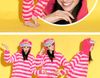 Güzel Rosy Cheshire Cat Subchsuits Gelin iç çamaşırları pijama hayvan cosplay kostüm stok sıcak erkekler ve kadınlar ev uykusu 6902018
