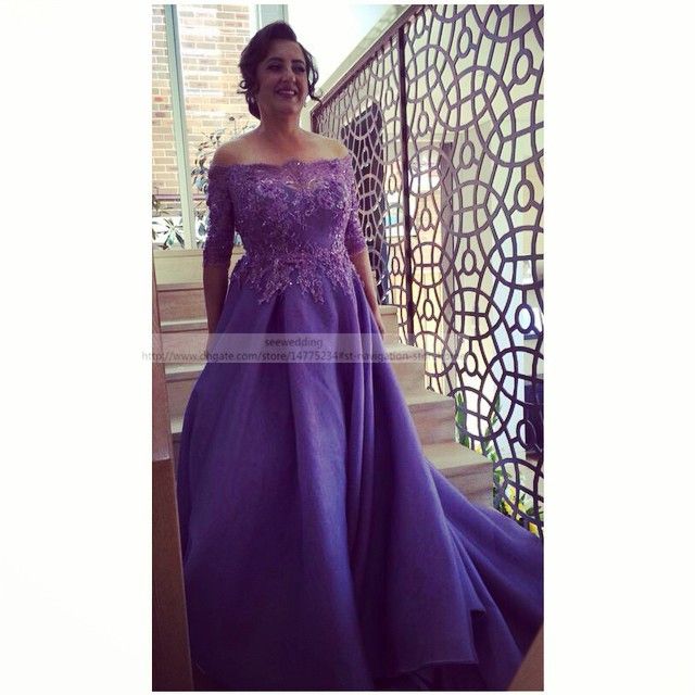 royal purple mother of the bride dresses