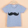 2015 S Baby Boys Mustache Moule courte Cable Couw Tshirt Kids Summer 4 Color Cotton Tshirt Enfants Top Tshirt2105360