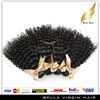 Braziliaanse Human Hair Extensions Virgin Menselijk Haar Bundels Krullend Wave Haar Weave Extensions 1pc 8-30 inch Drop Shipping Belllahair