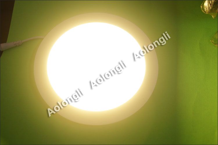 UltraThin 6 W 9W 12W 15W 18 W LED Lights Lights SMD2835 Downlight 85-265V z zasilaniem Sufit Sufit W DÓŁ Ciepłe białe fajne białe