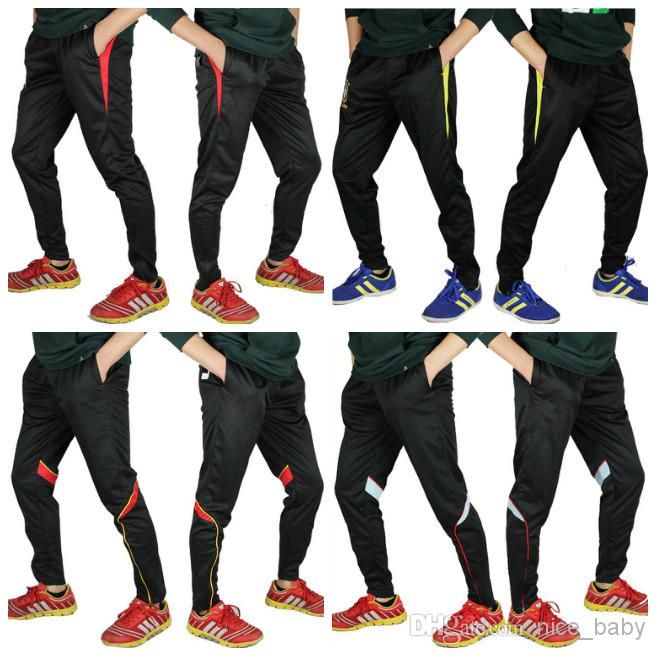 2019 Professional Football Pants Legs Soccer Training Pants Male