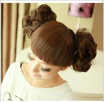 Hair Bangs Fringes For Womens Girls Front Neat Bangs Straight Bang
