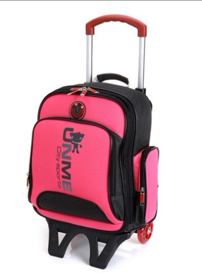 unme trolley school bag